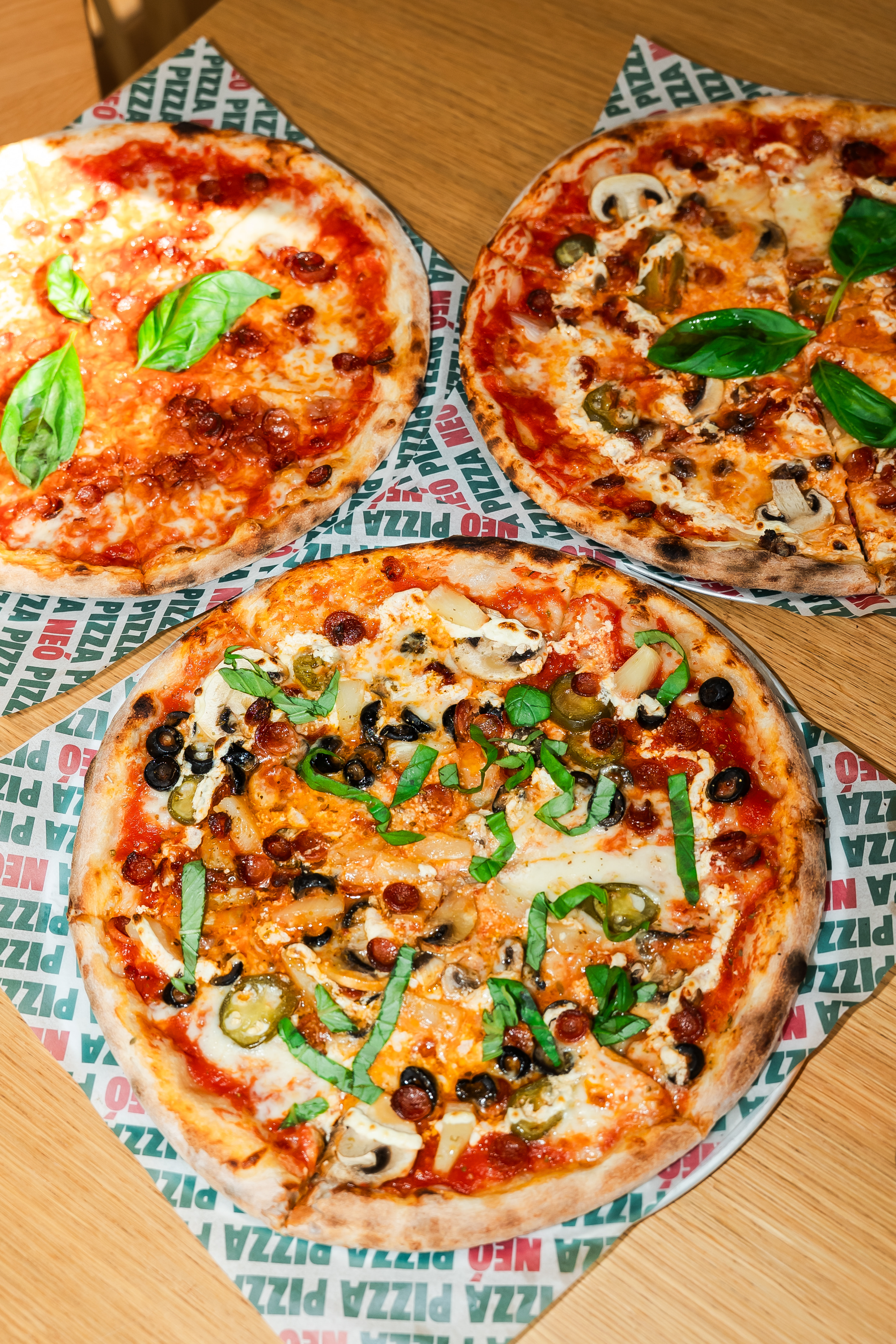 pizzas